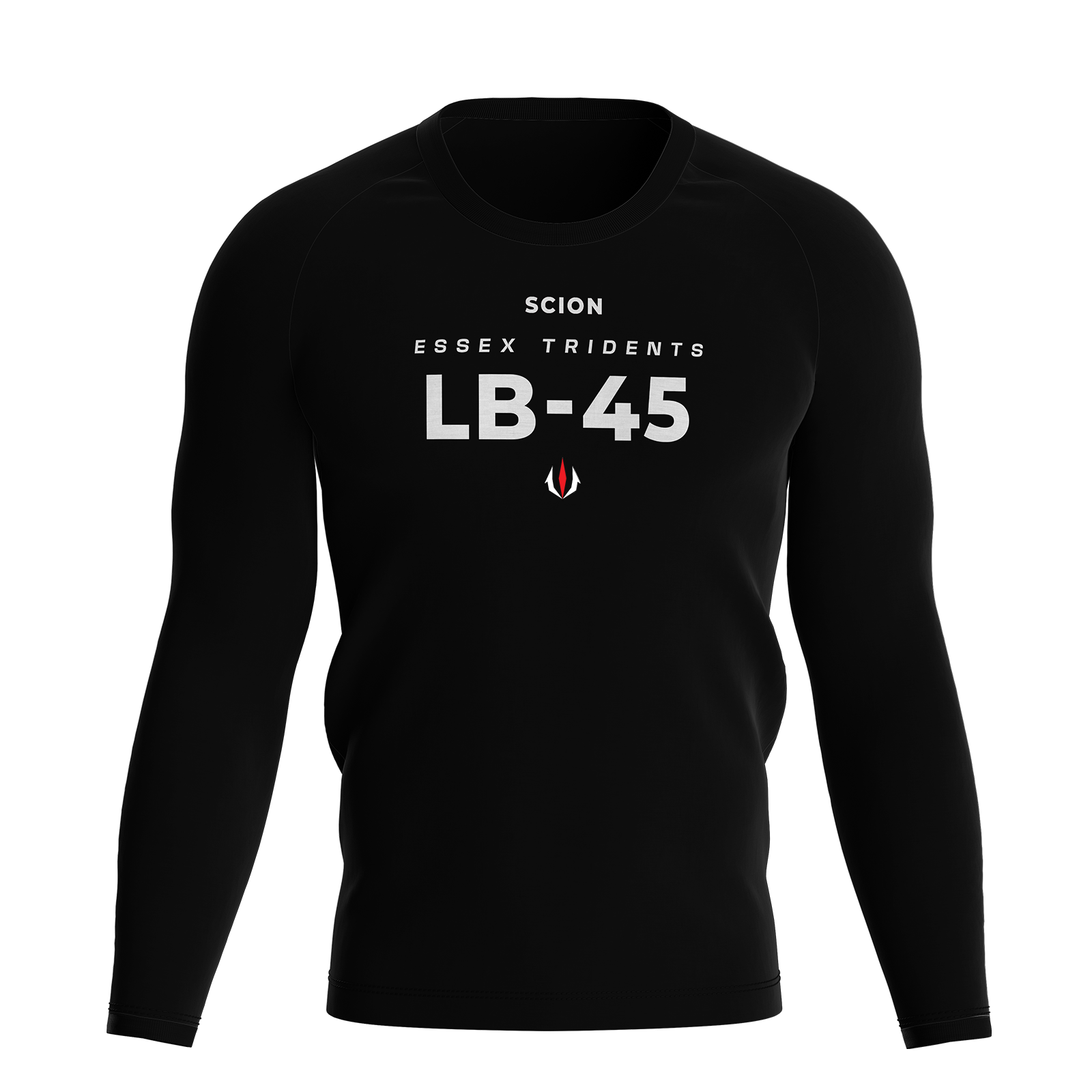 Long-Sleeve Compression Top - Essex Tridents