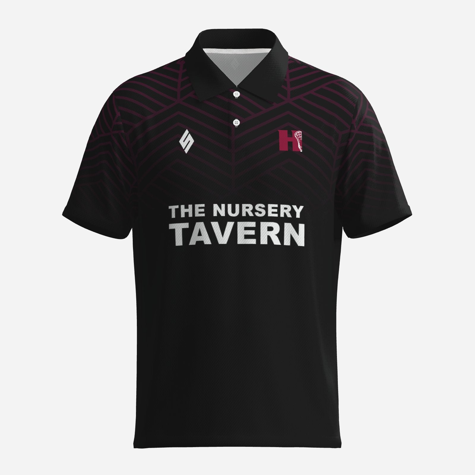 Sheffield Hallam Mens Lacrosse Polo Shirt