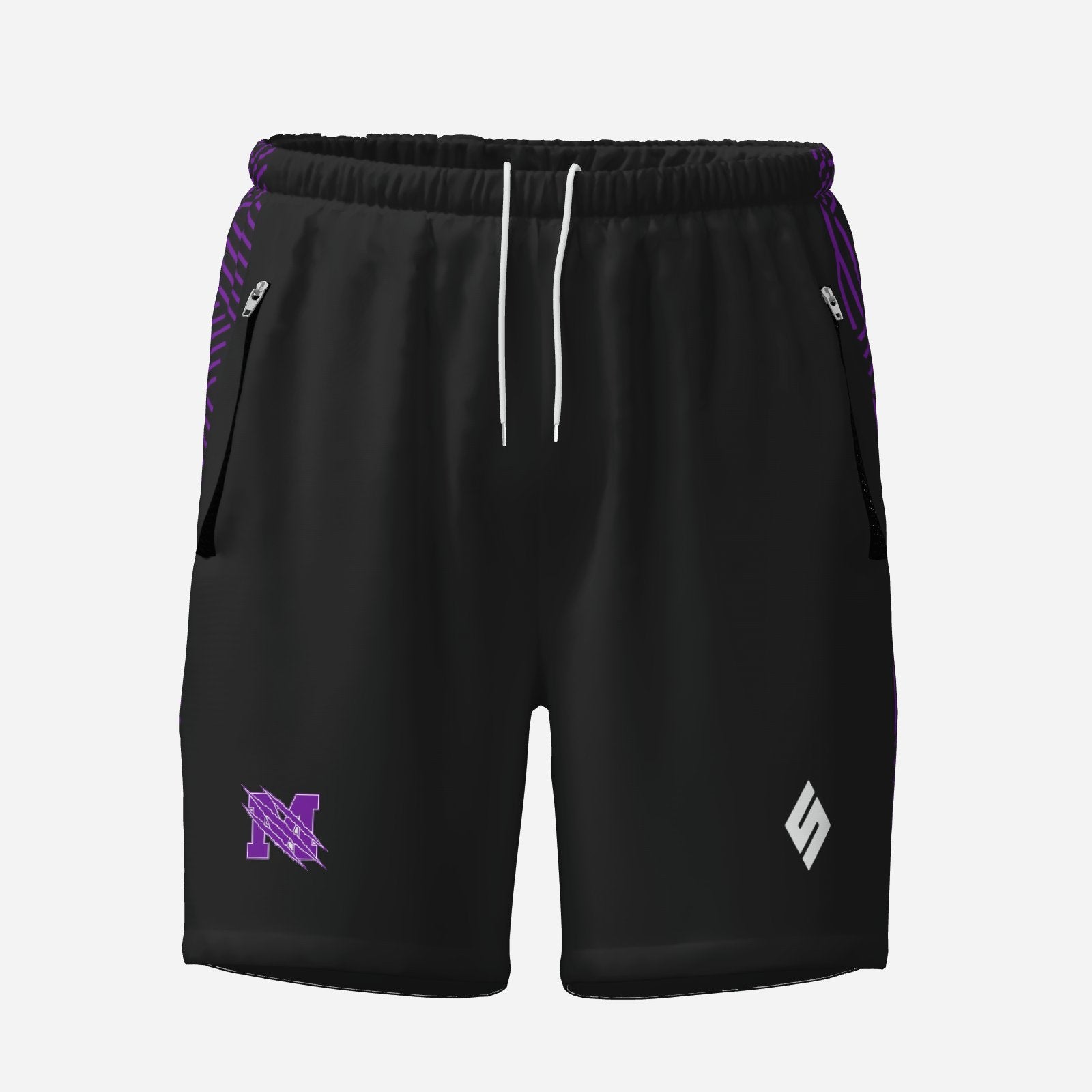 Manchester Tyrants Zipped Shorts