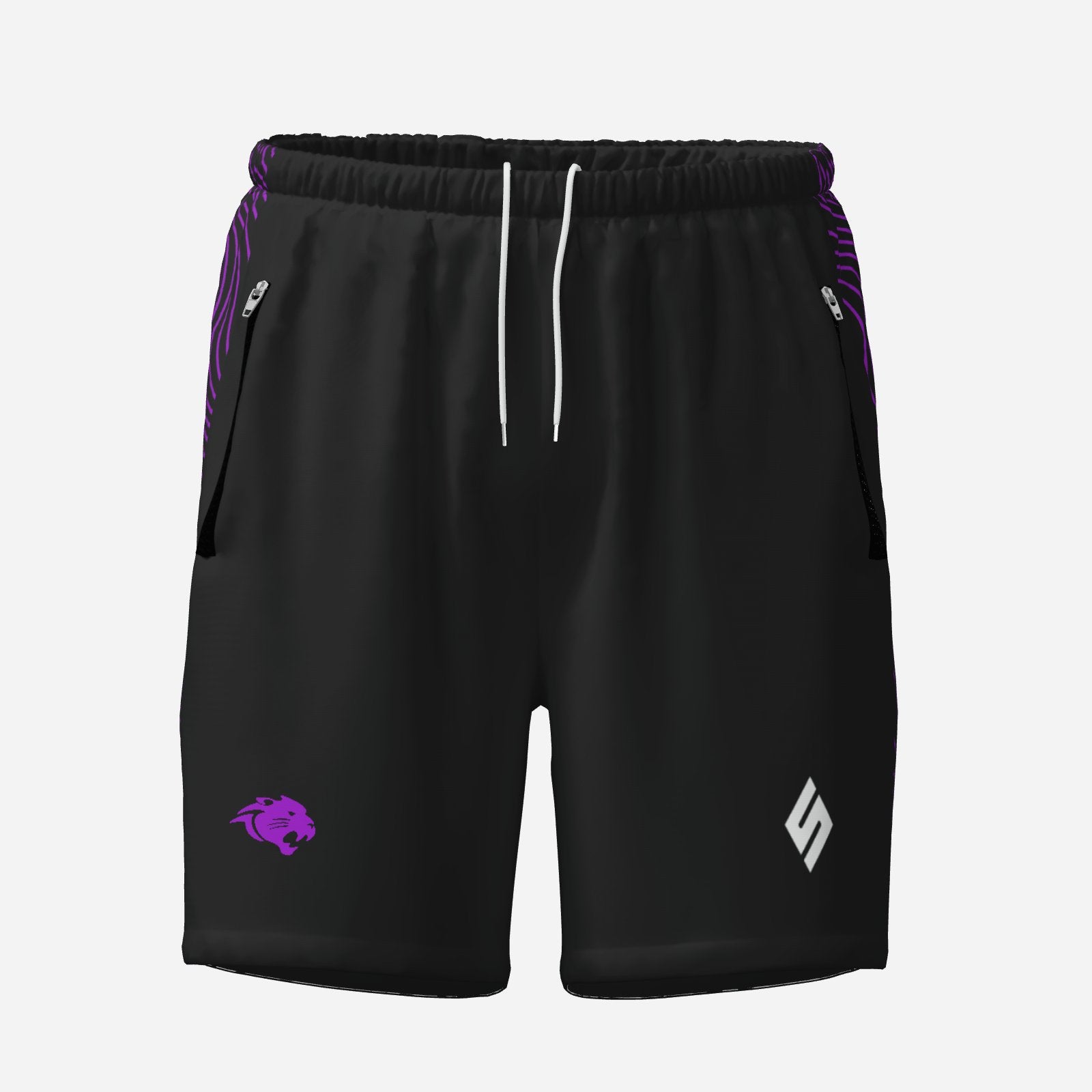 Brighton Panthers Zipped Shorts