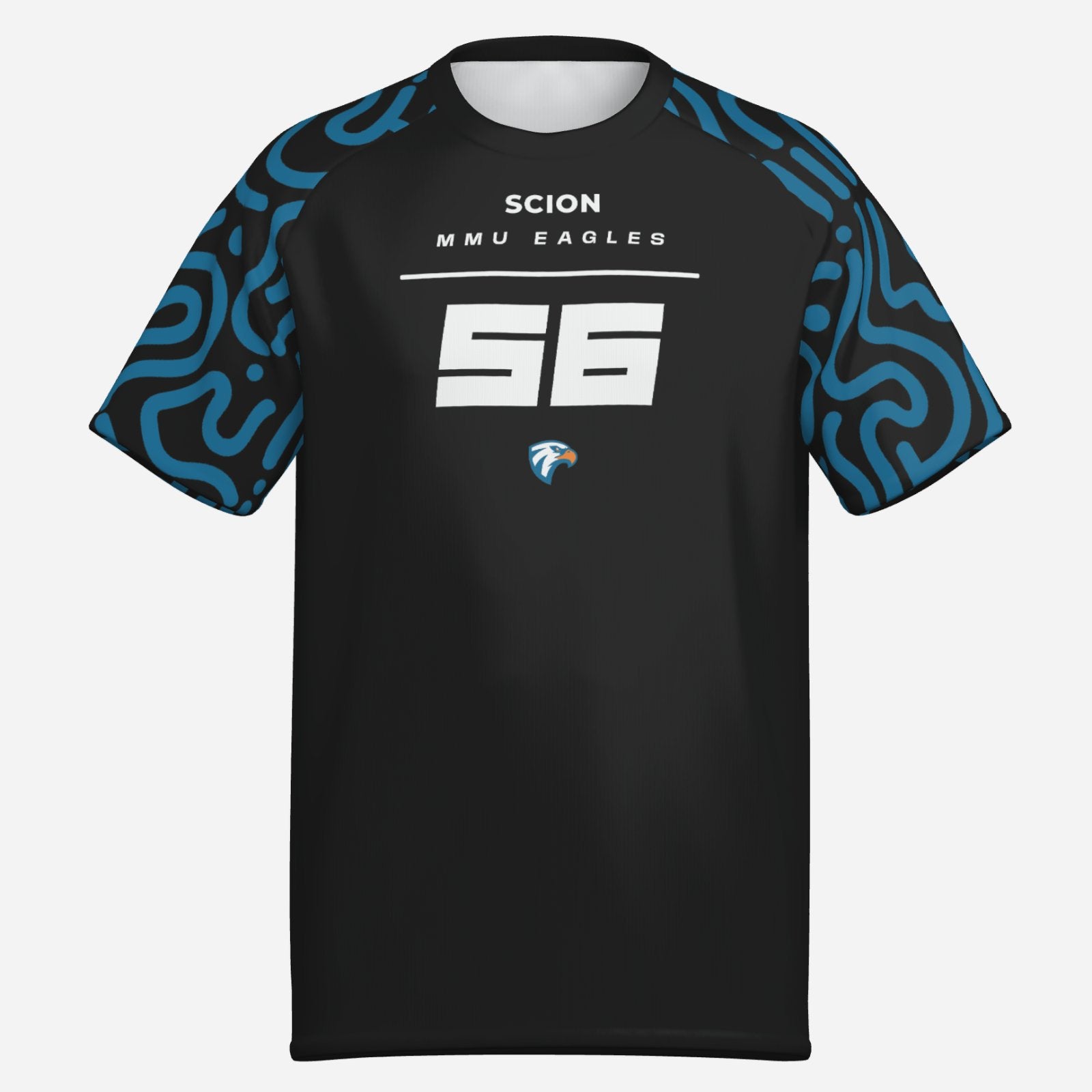 MMU Eagles Raglan Tee