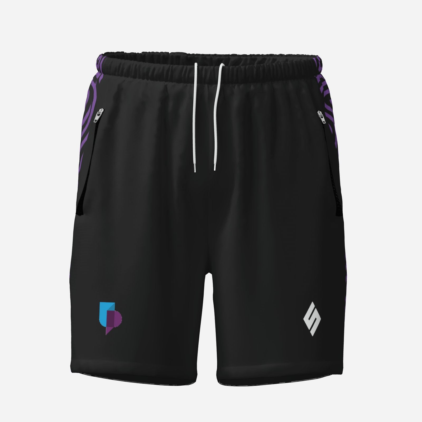 Portsmouth Basketball Zipped Shorts