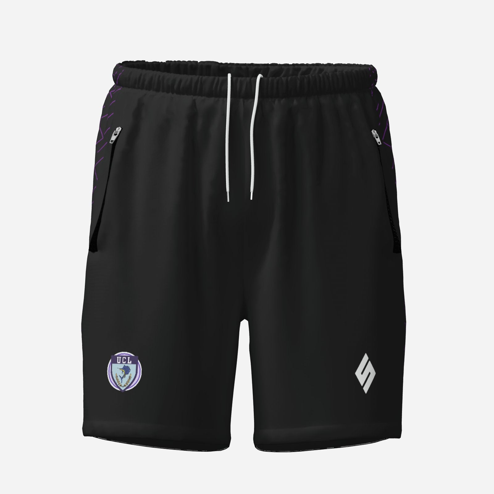 UCL Swimming Zipped Shorts