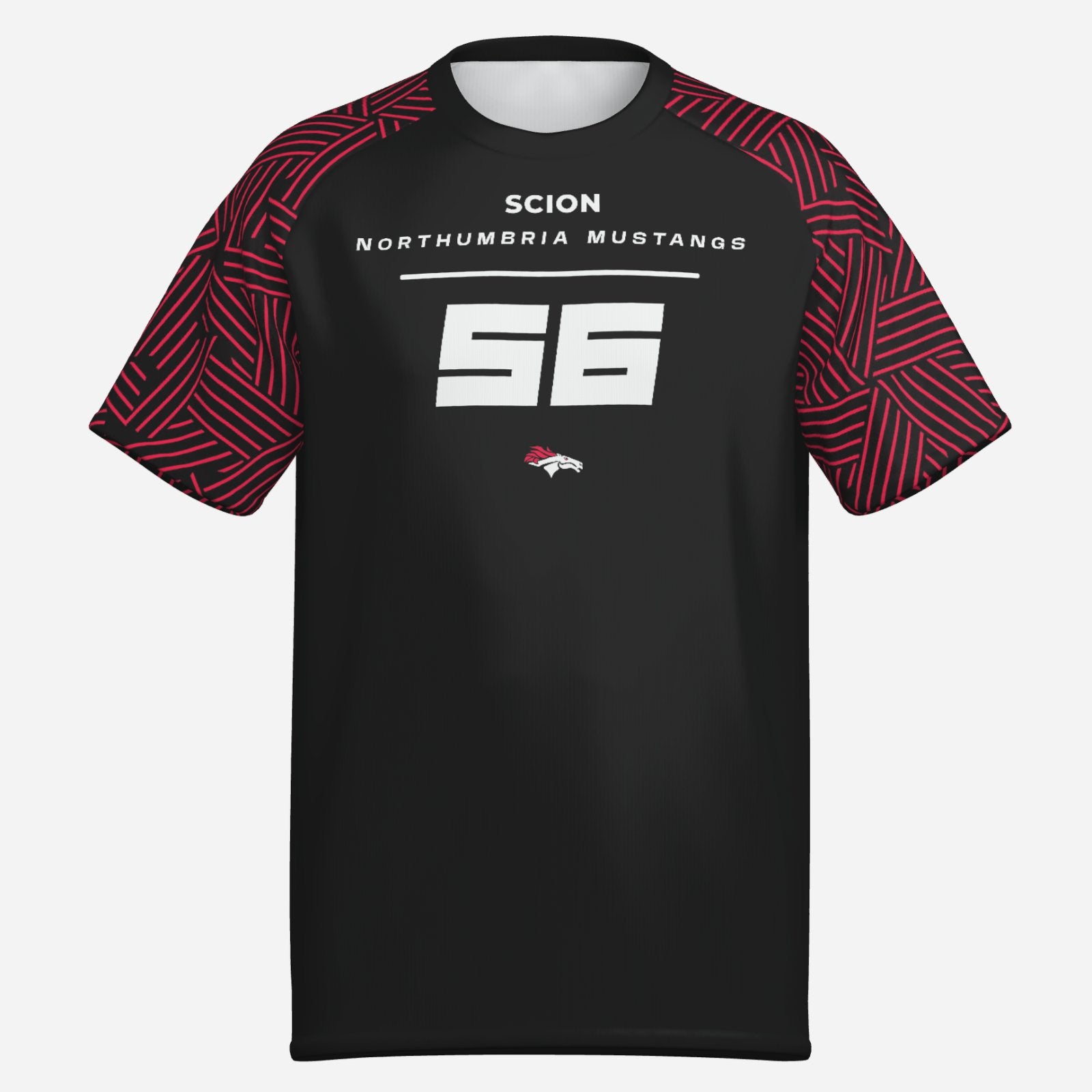 Northumbria Mustangs Ranglan Tee