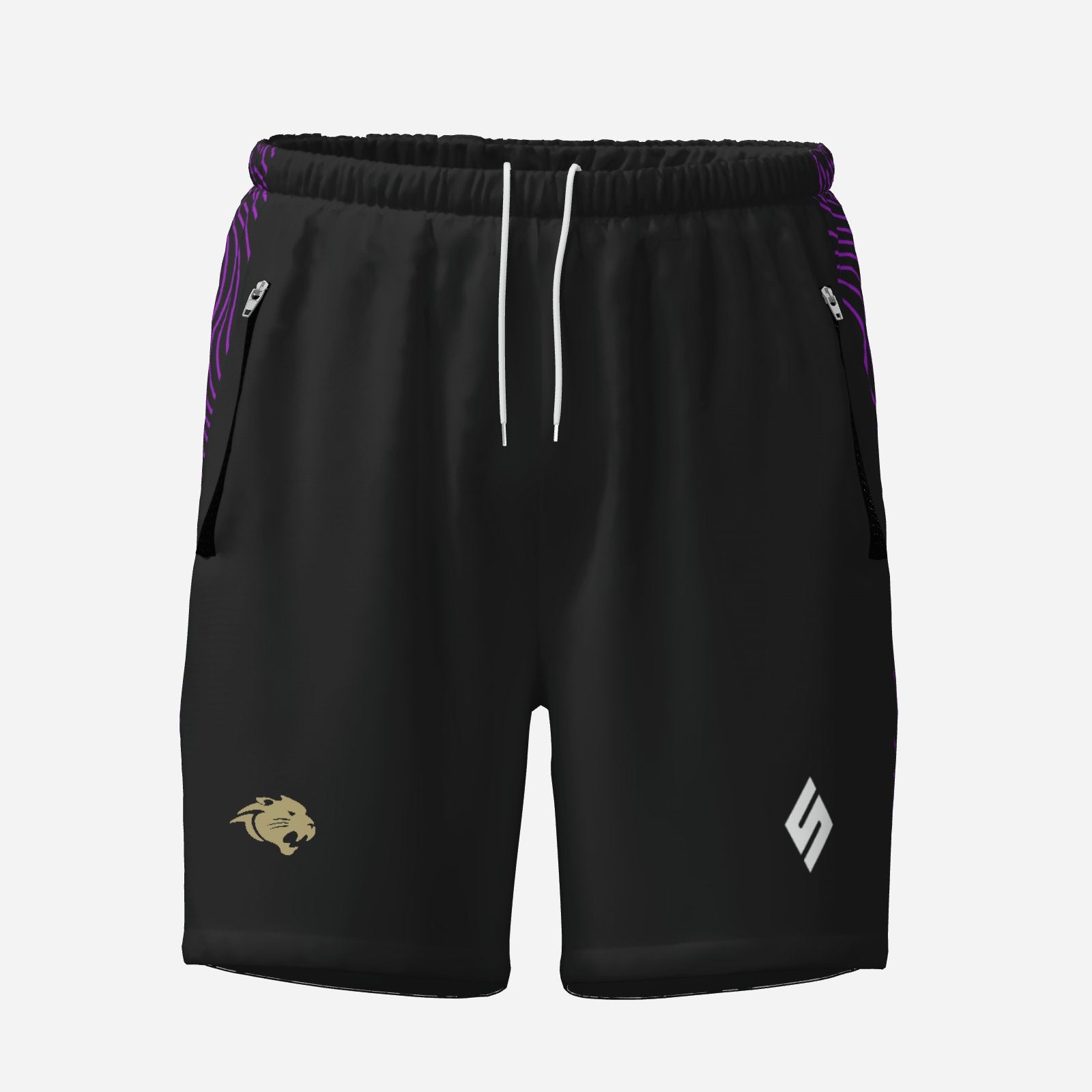 Brighton Swimming Club Zipped Shorts