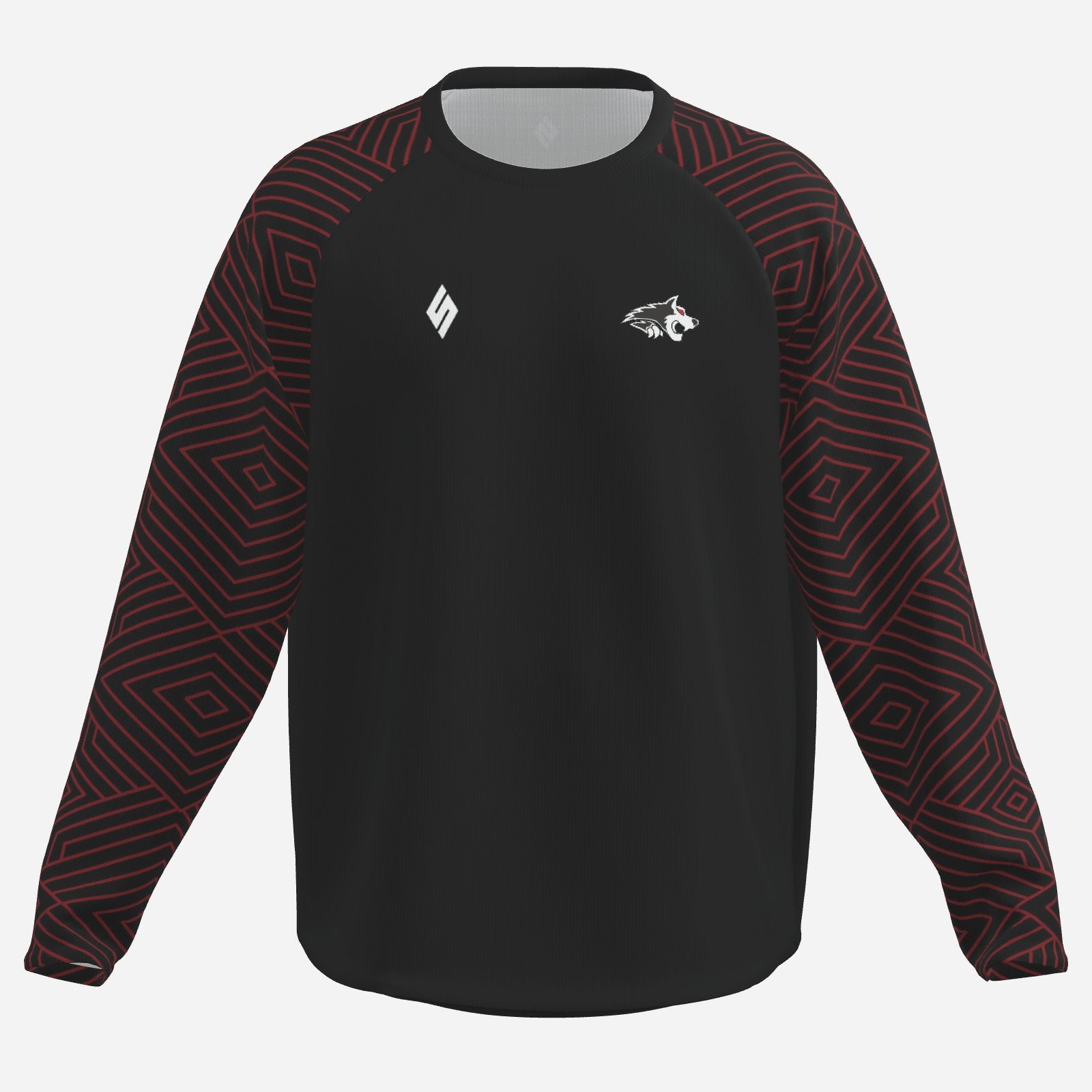 Warwick Wolves Long Sleeve Training Top