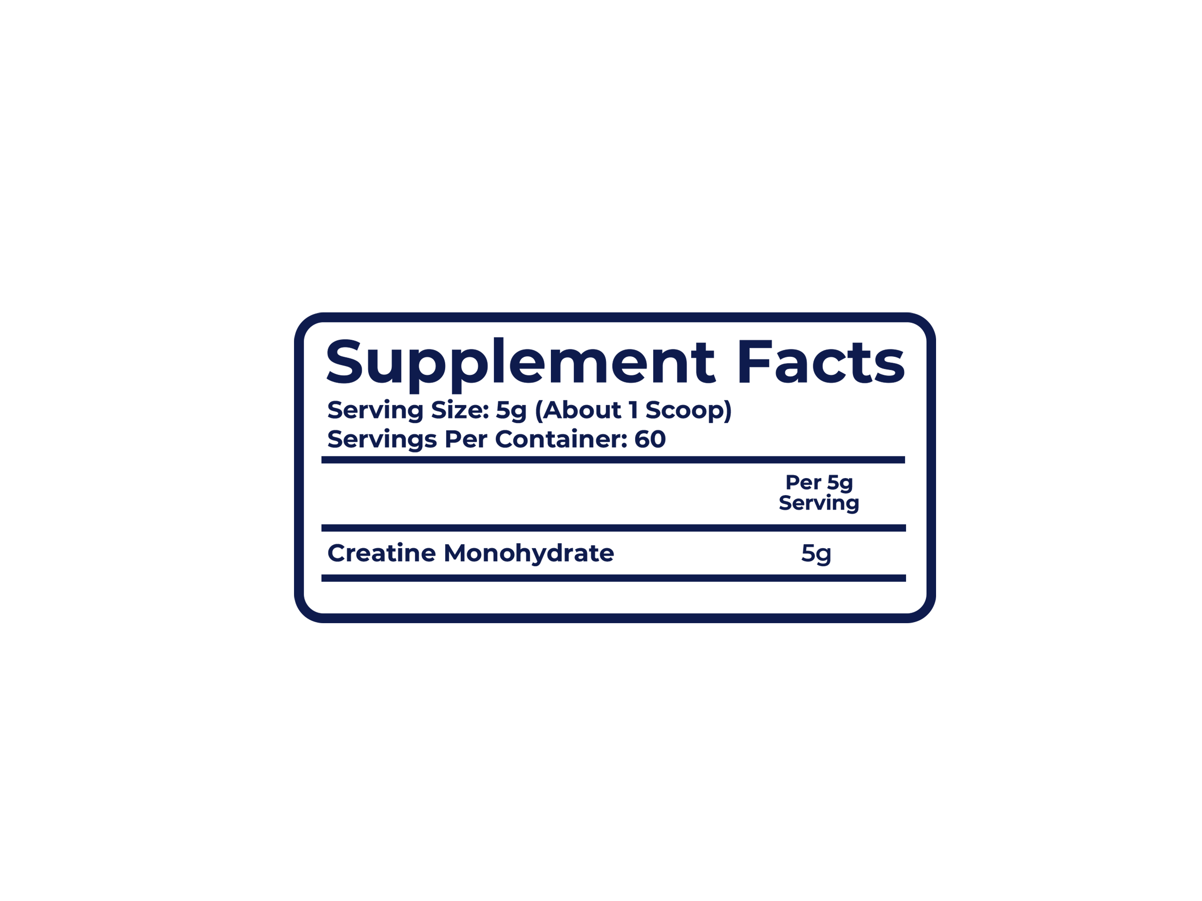 Scion Pure Creatine Monohydrate