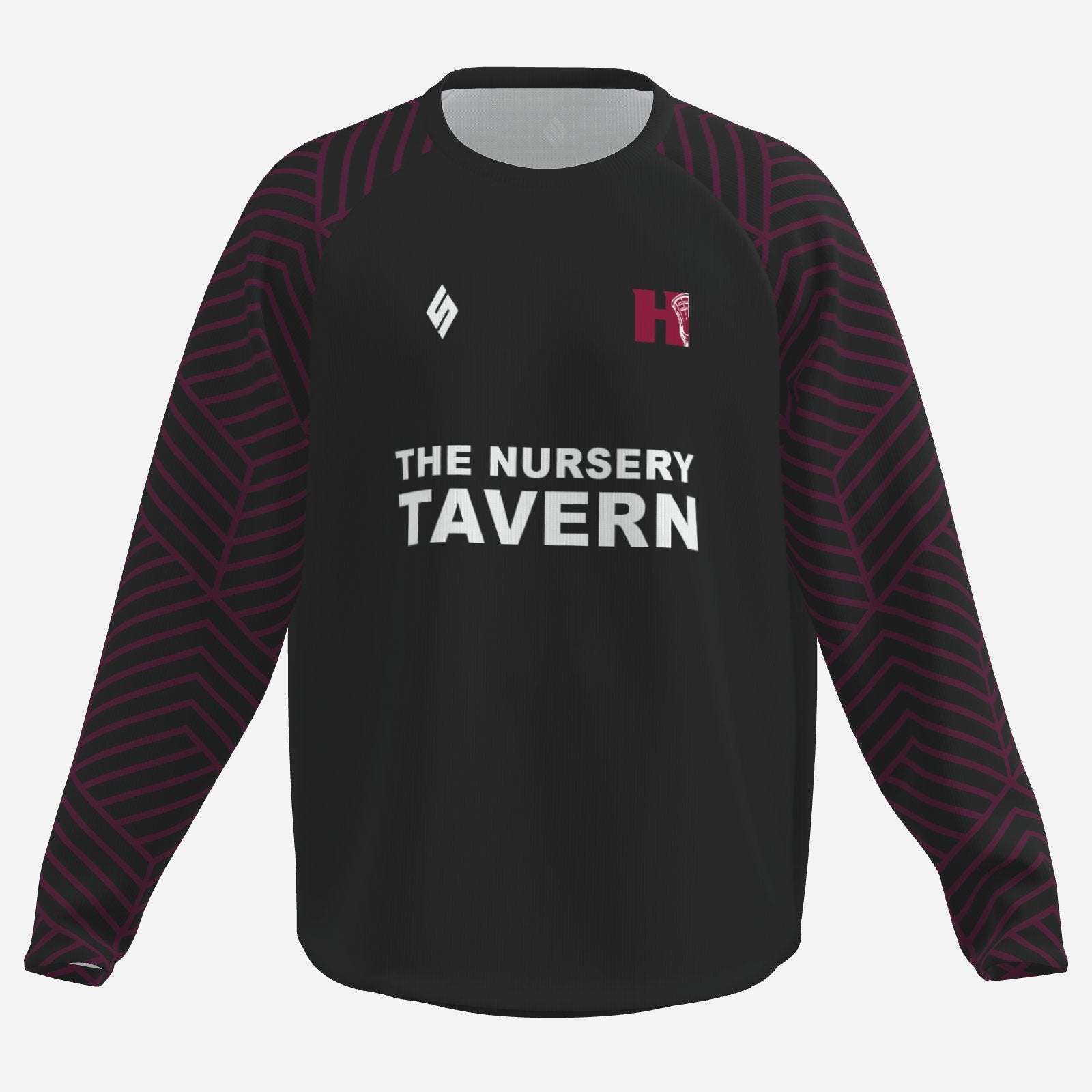 Sheffield Hallam Mens Lacrosse Long Sleeve Training Top