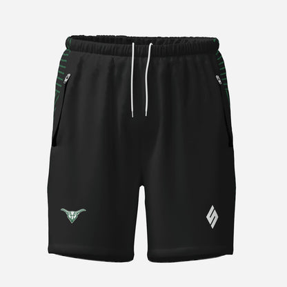 Leicester Longhorns Zipped Shorts