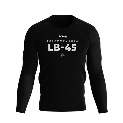 Long-Sleeve Compression Top - Portsmouth Dreadnoughts