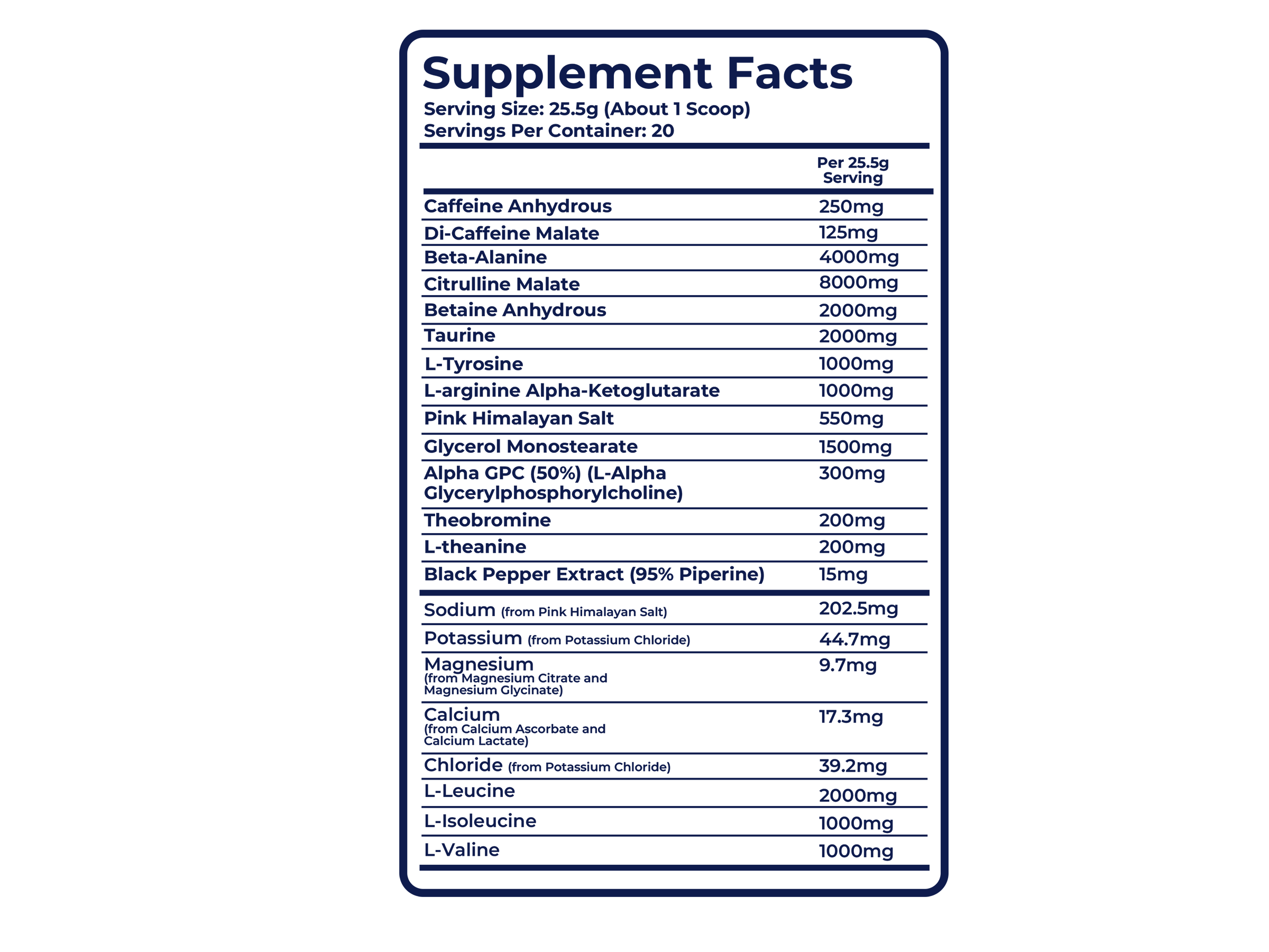 Scion POWER PRO Pre-Workout