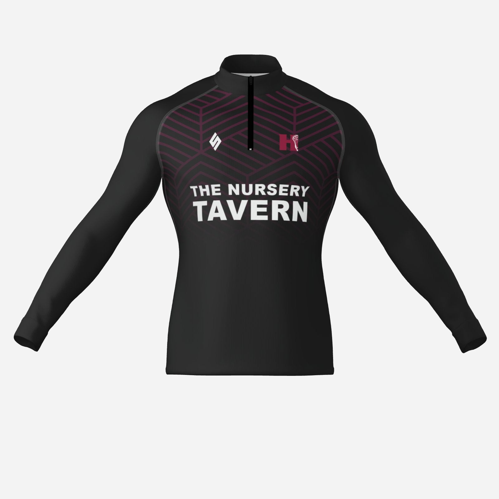 Sheffield Hallam Mens Lacrosse Training Quarter Zip