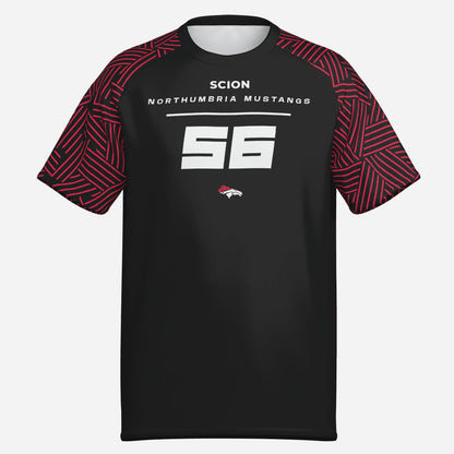 Northumbria Mustangs Ranglan Tee