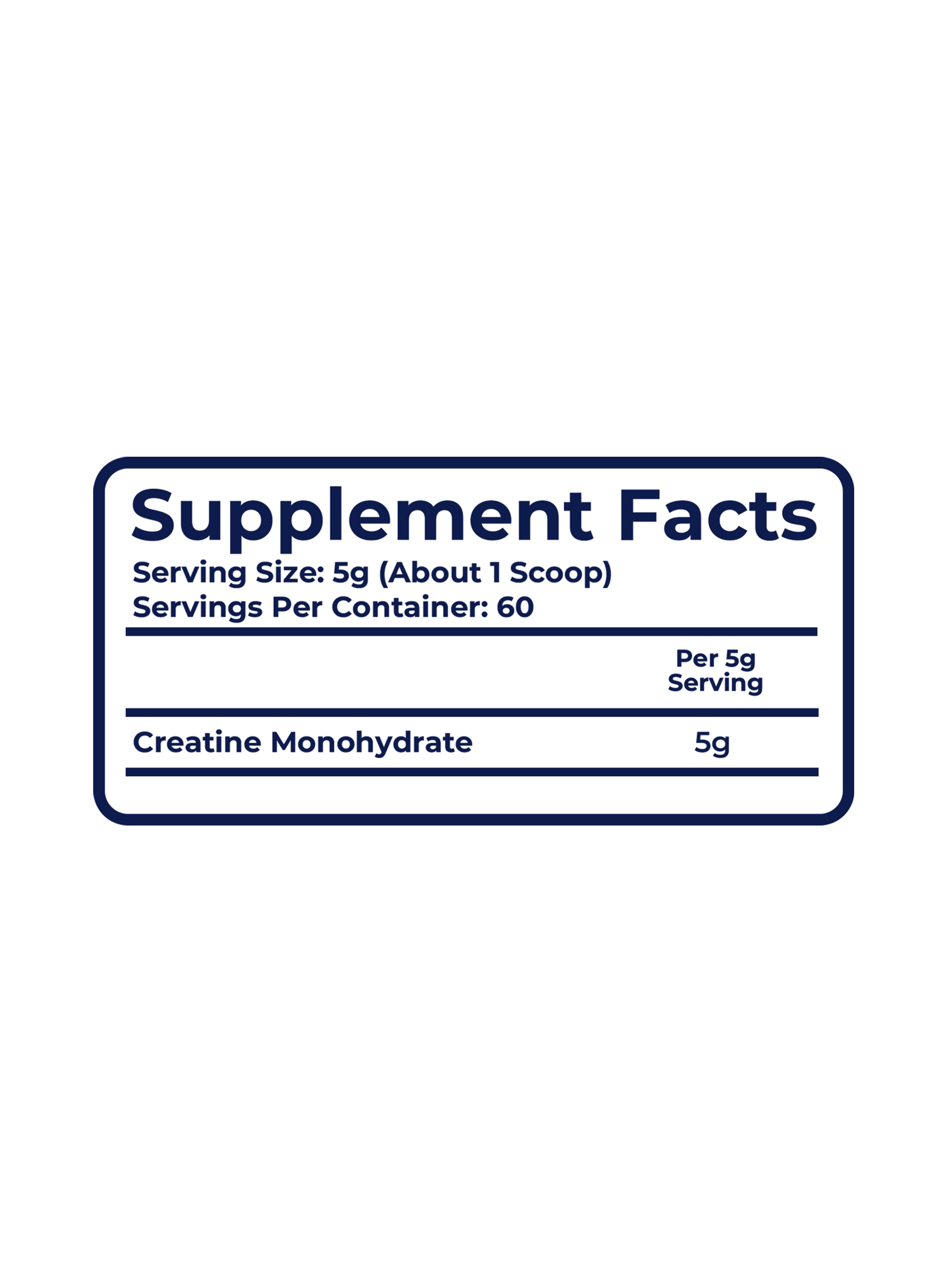 Scion Pure Creatine Monohydrate